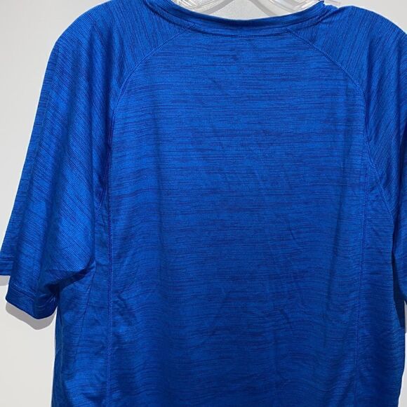 Reebok by Pyer Moss Men's Blue Heather Crew Neck Athletic T-Shirt Size Medium - Picture 8 of 11